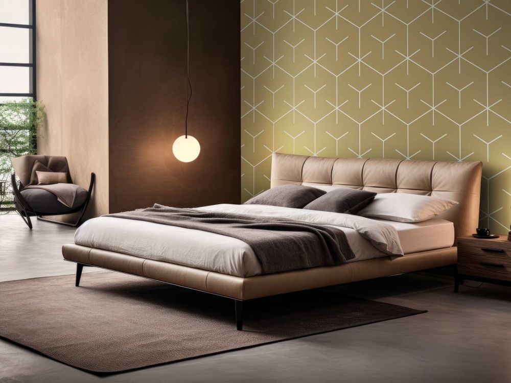 Geometrische hexagons, goud