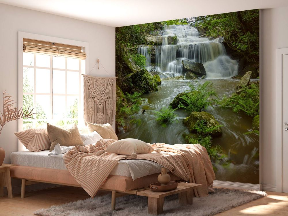 Vloeiende waterval