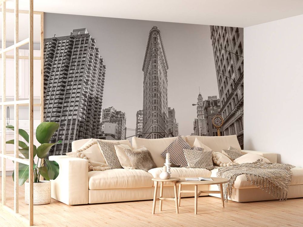 Drukke straat in New York