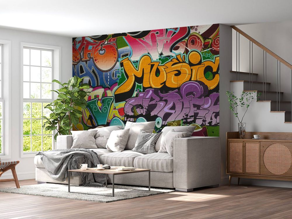 Muur graffiti