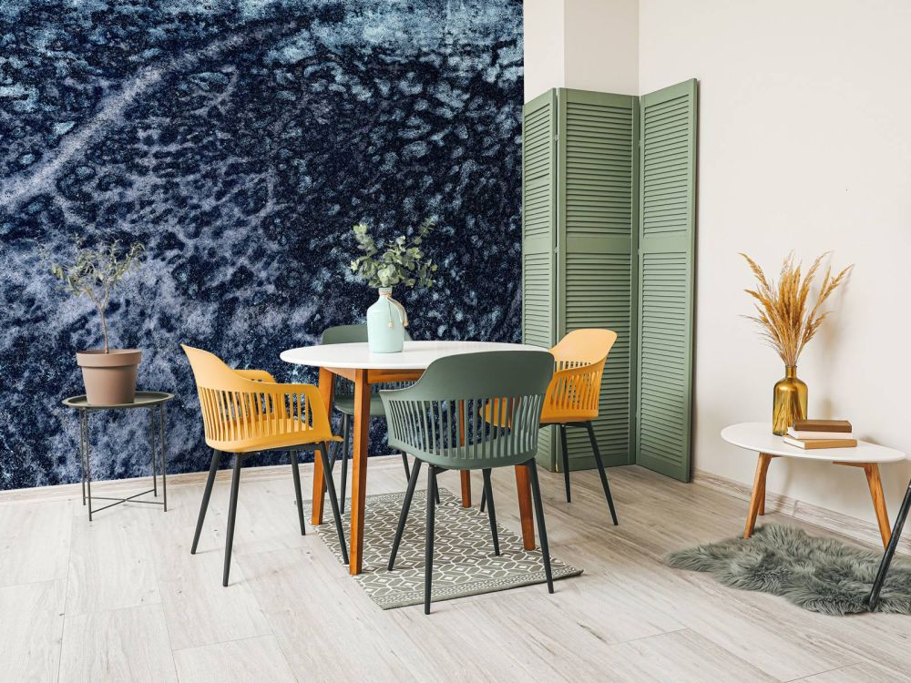 Structuur blauw