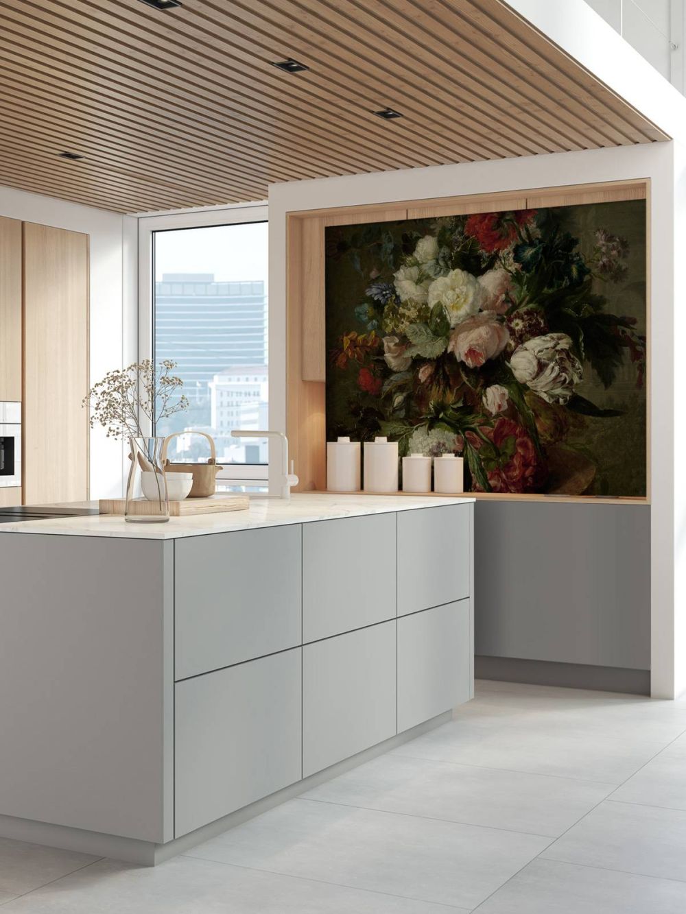 Stilleven met bloemen