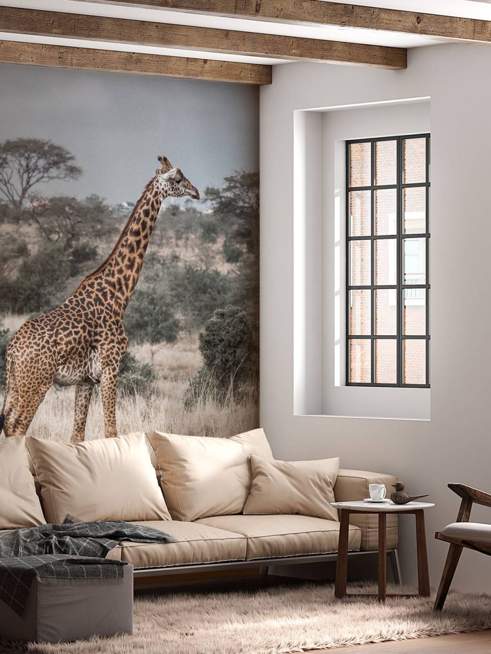 Giraffe portret