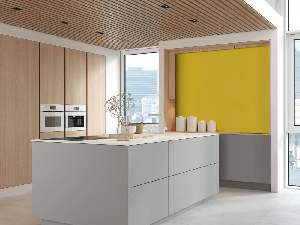 Saffraan geel beton