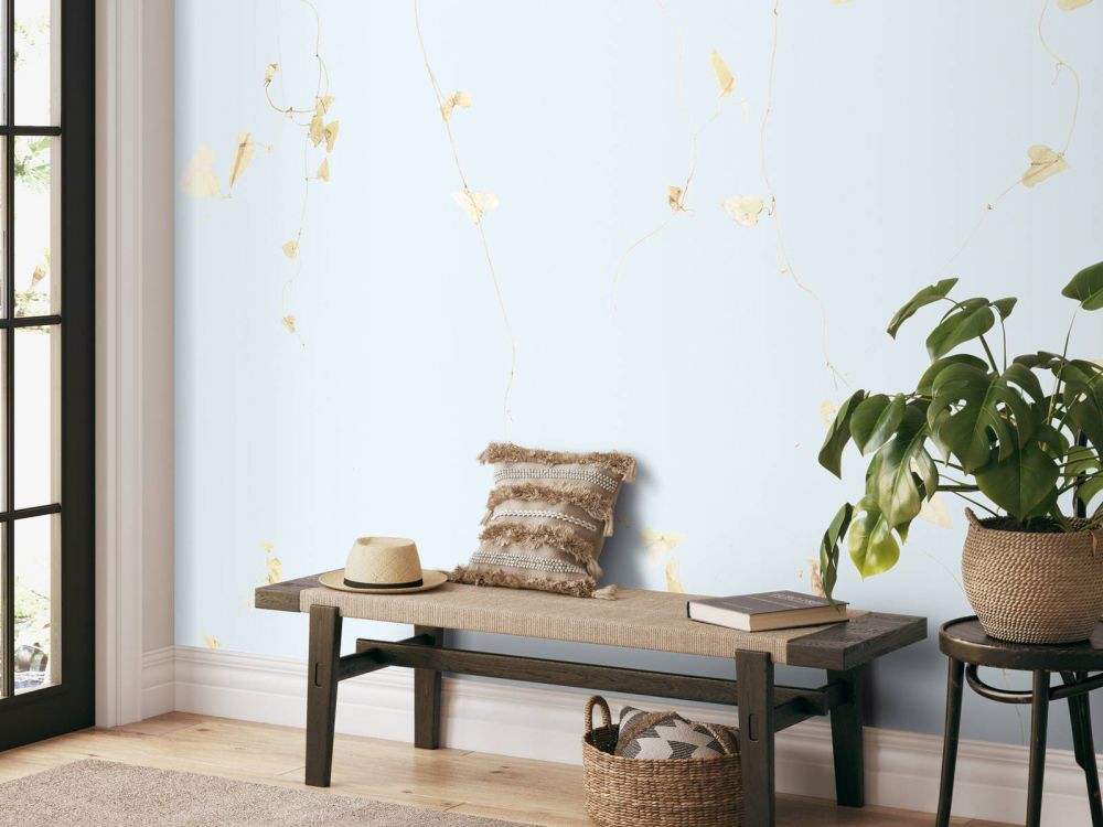 Haagwinde takken - baby blauw