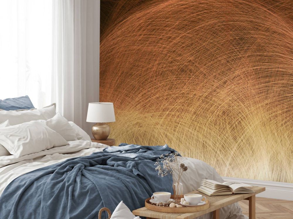 Gouden cirkelpatroon