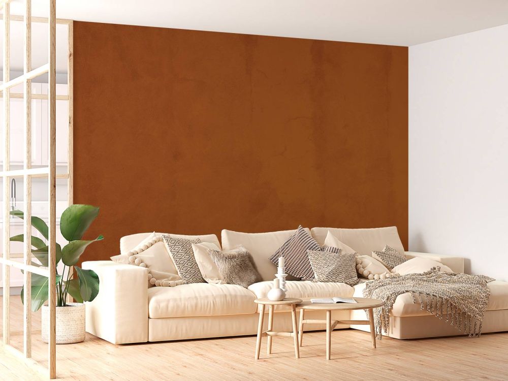 Licht roodbruin beton