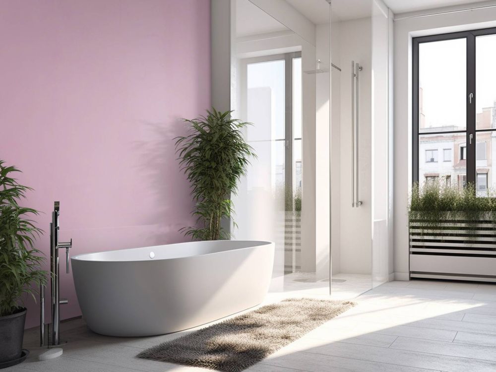 Koningin roze beton