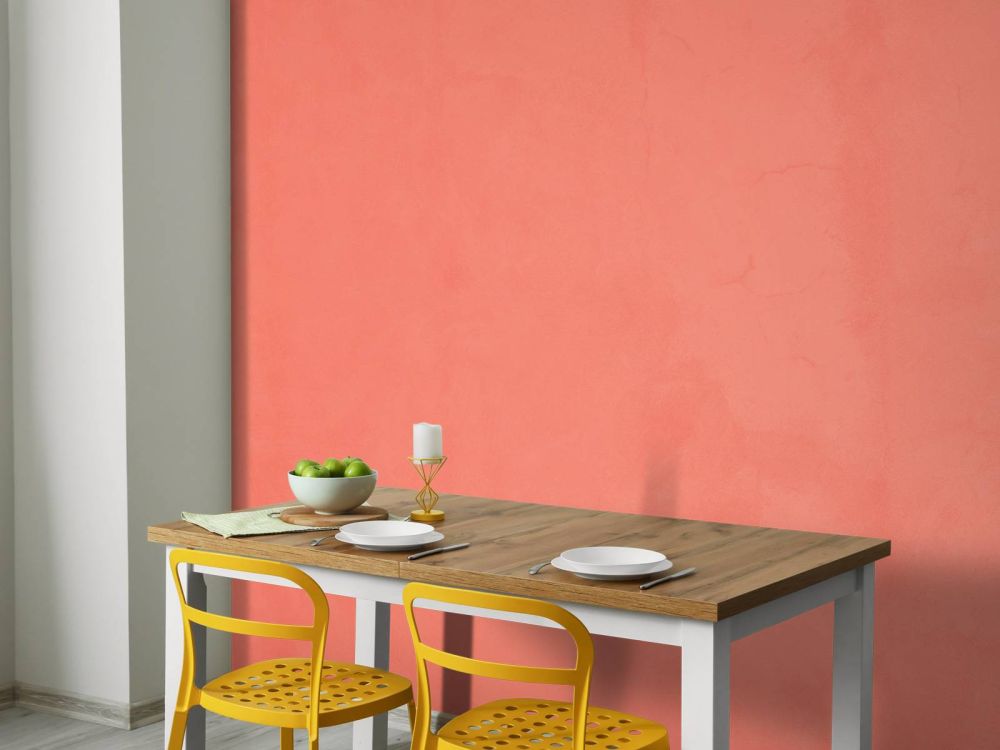 Abrikoos roze beton