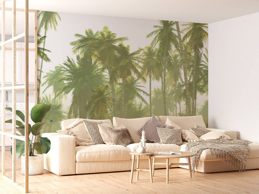 Mistige jungle