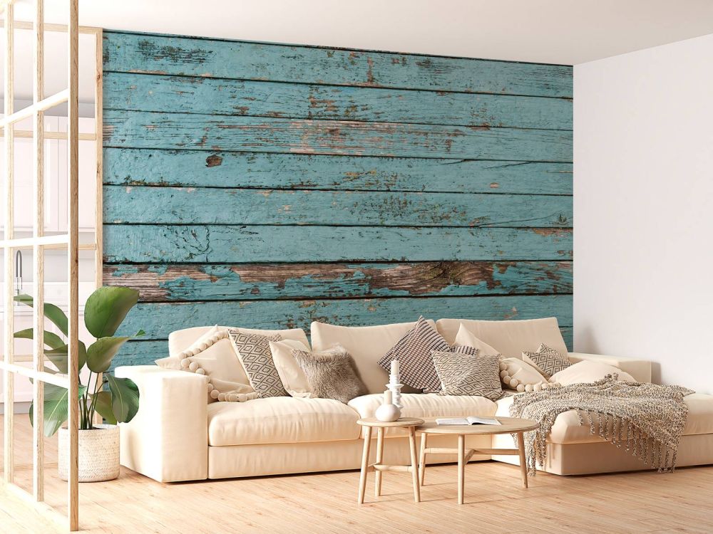 Blauw hout
