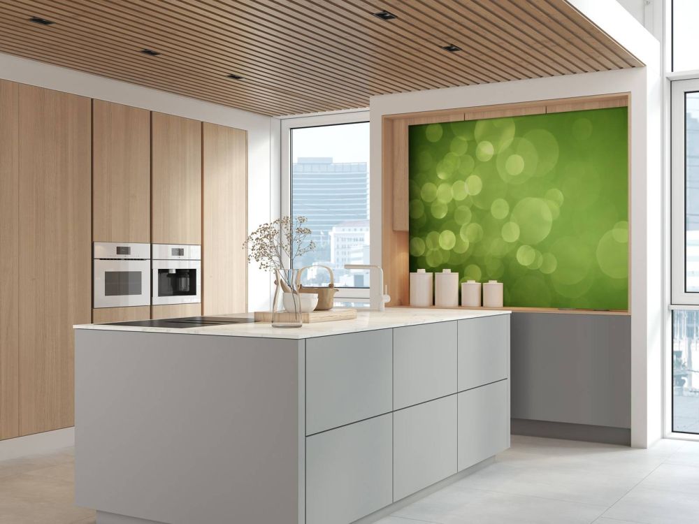 Abstract groene cirkels