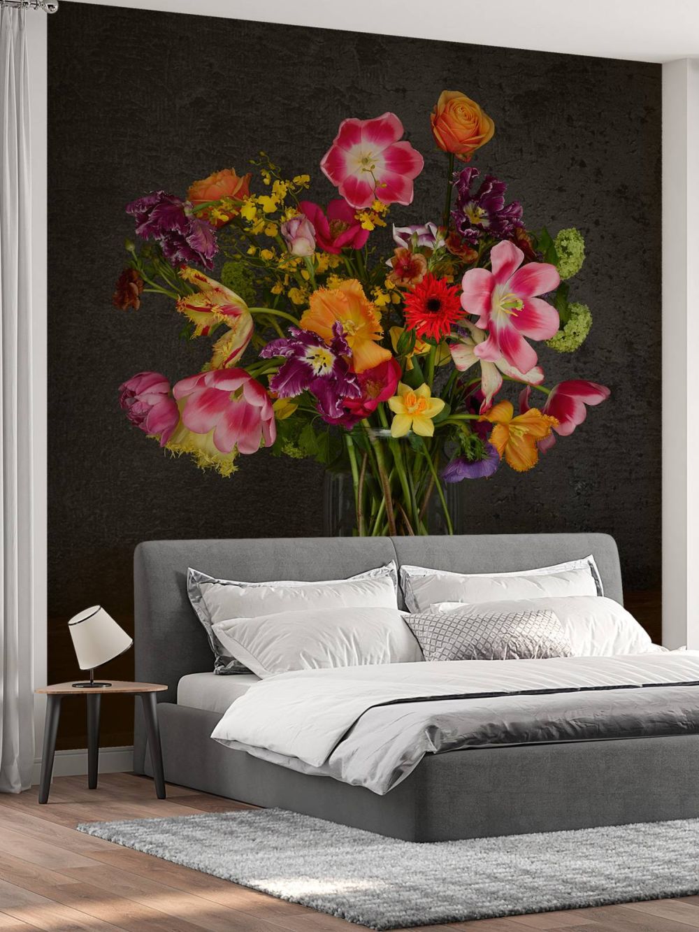 Kleurrijk bloemen boeket