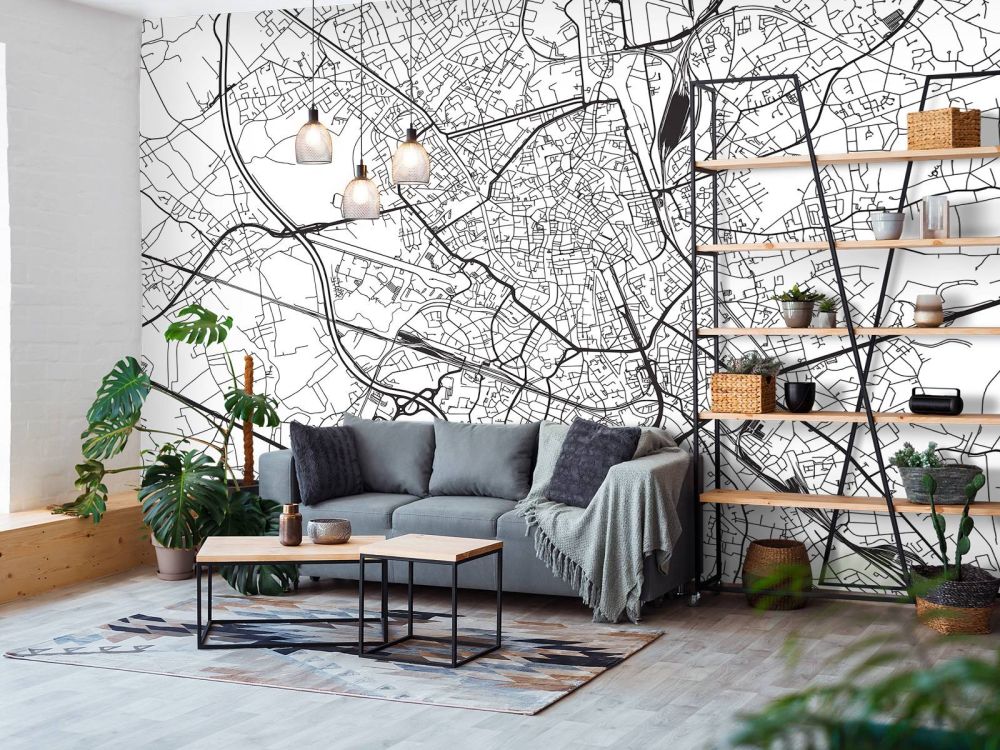 Plattegrond van Gent