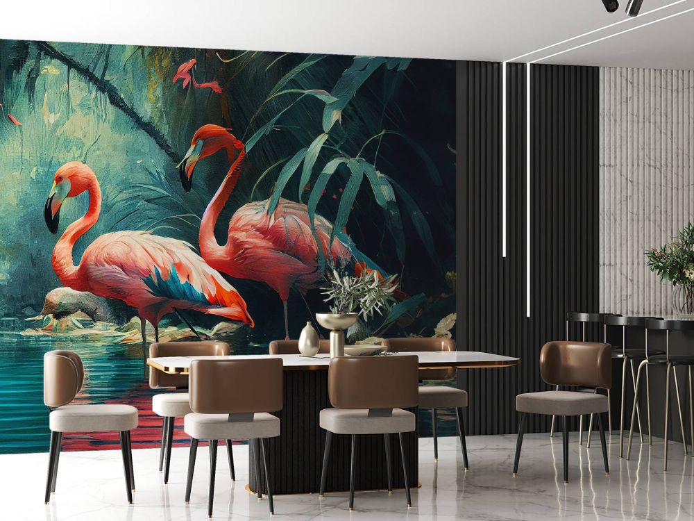 Flamingo Oase Ontwaken
