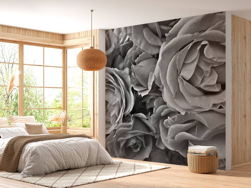 Rozen zwart-wit