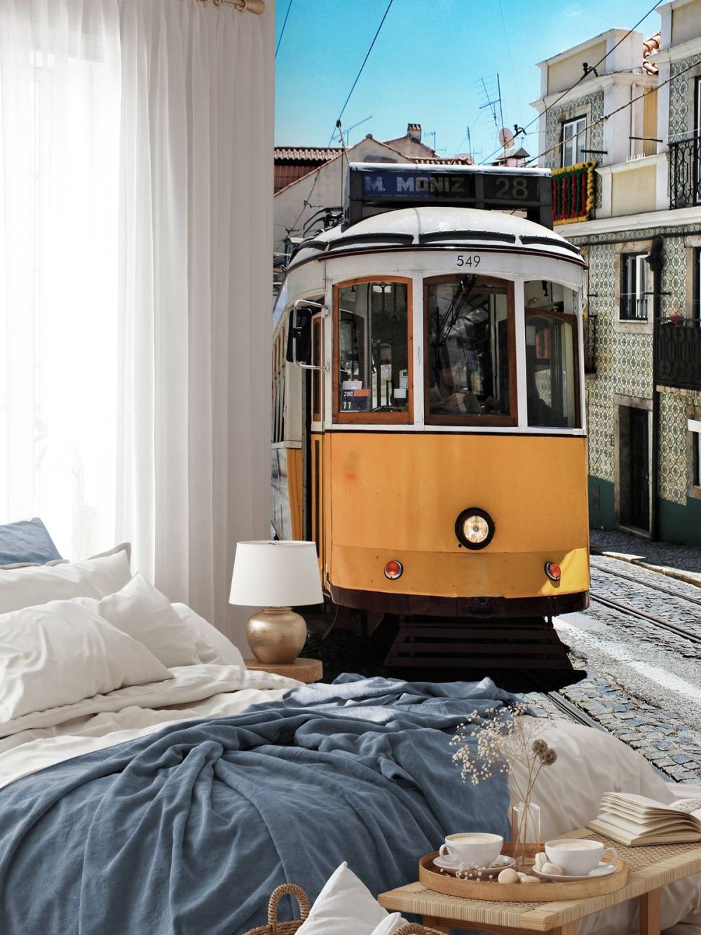 Gele tram