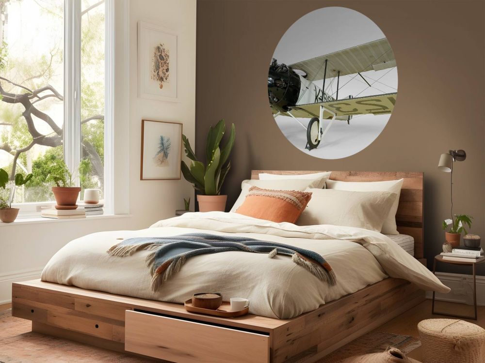 Oud vliegtuig FK 23 Bantam