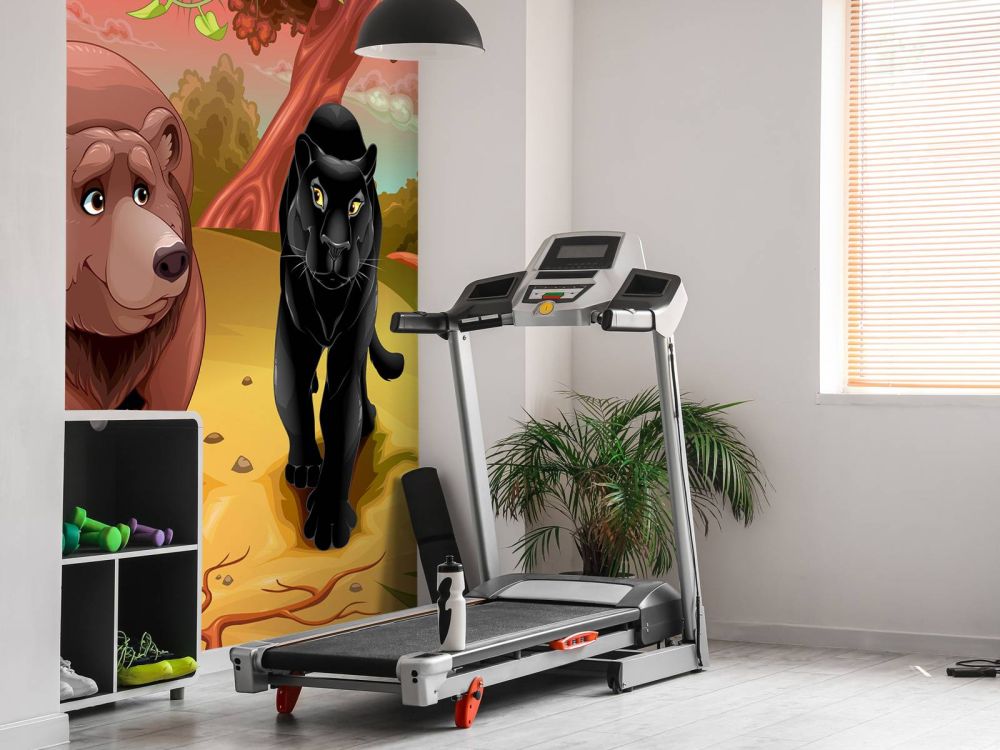 Vriendelijke jungle dieren