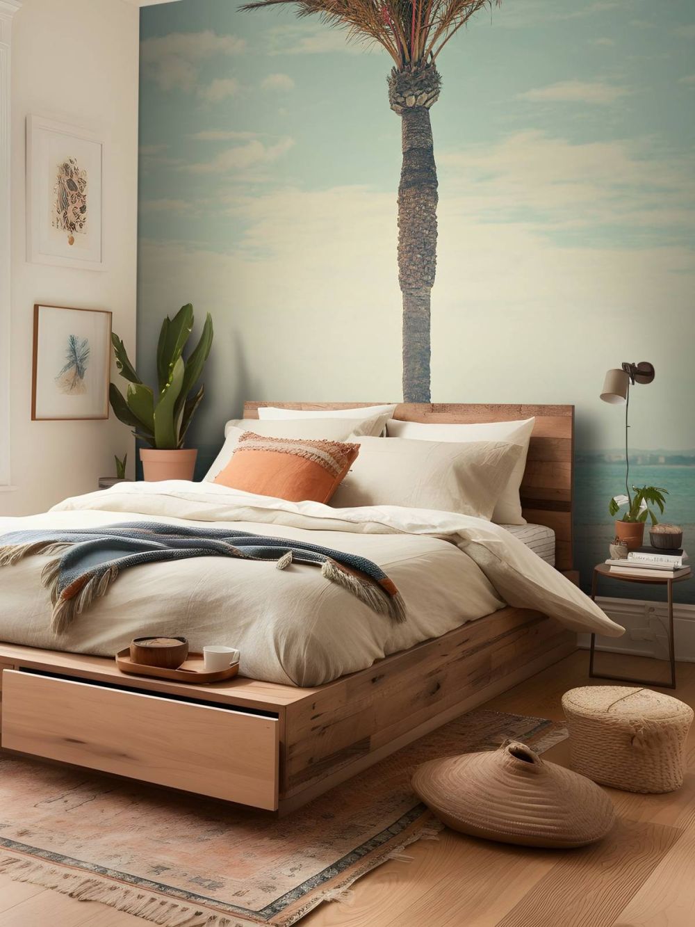 Vintage palmboom