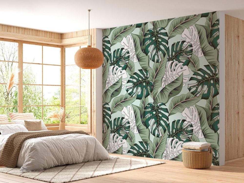 Exotische jungle planten