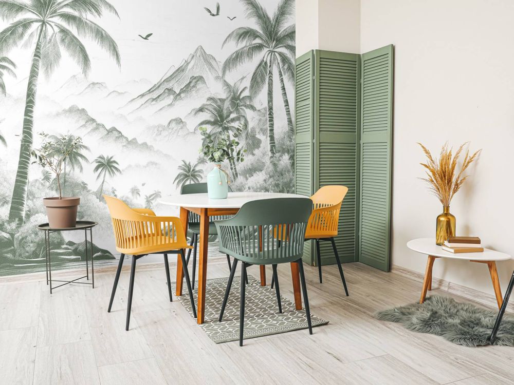 Vredige Palmbaai, groen