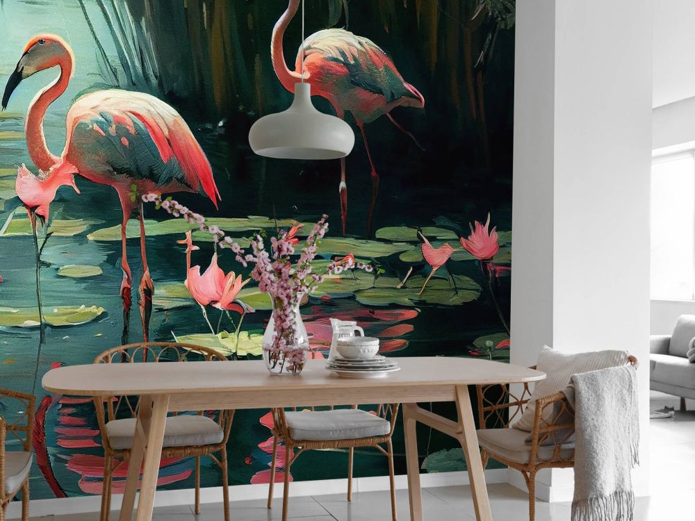 Waterlelie Flamingo Oase
