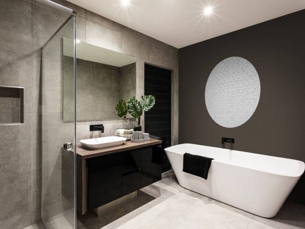 Moderne witte bakstenen
