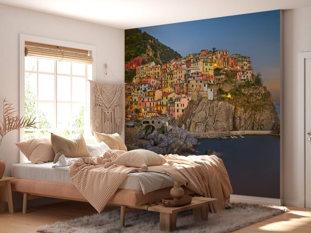 Gekleurde huizen in Italië