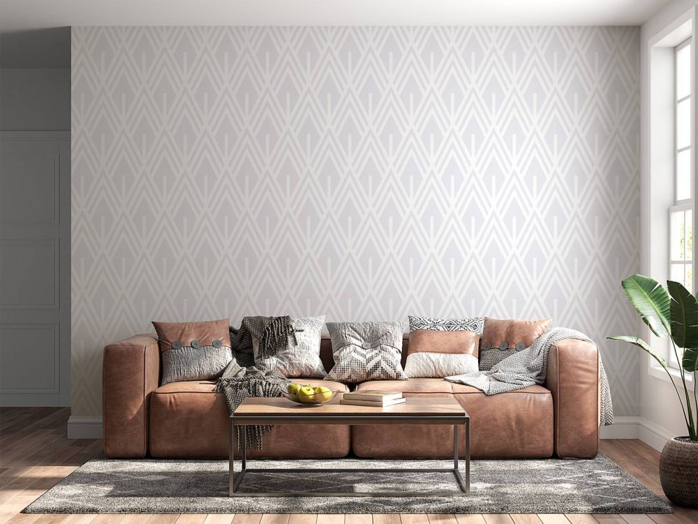 Grijze Vintage Art Deco
