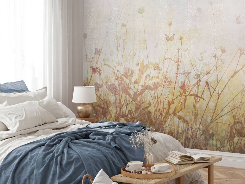 Vlinders en bloemen