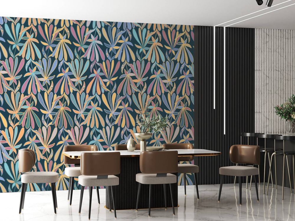 Bloemen in pastel tinten