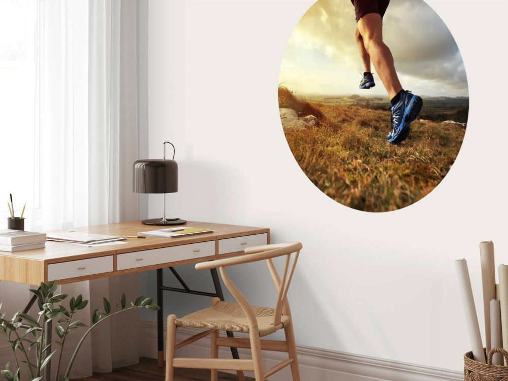 Jogger in actie