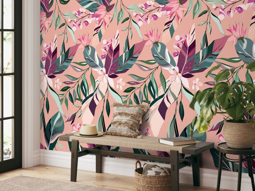 Bloemen, roze