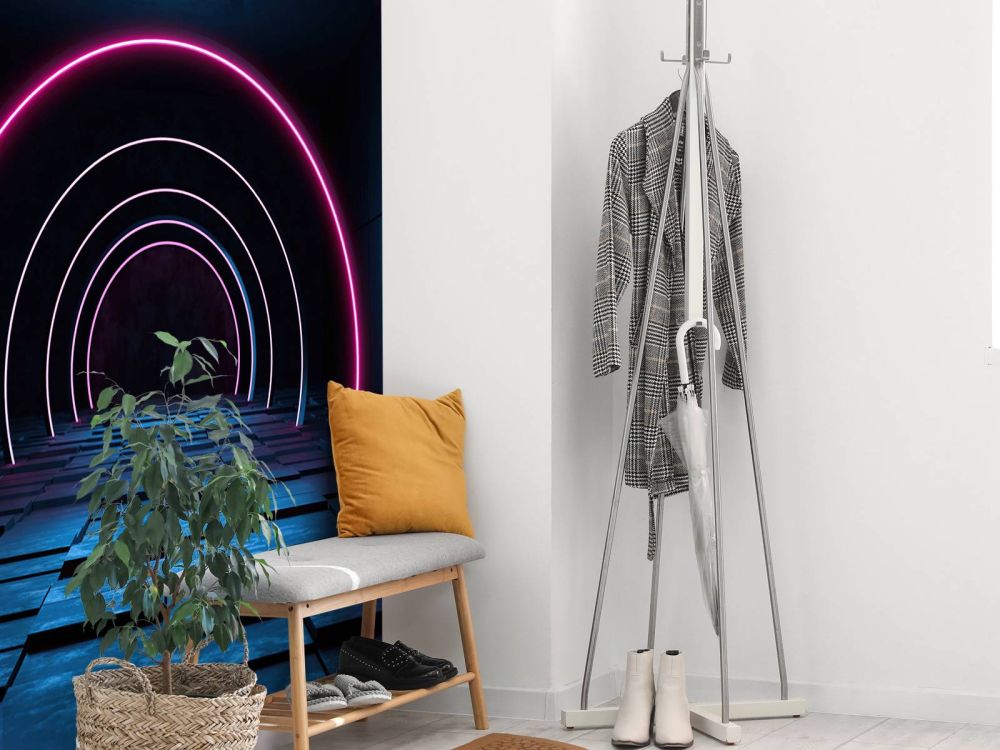 Moderne futuristische gang