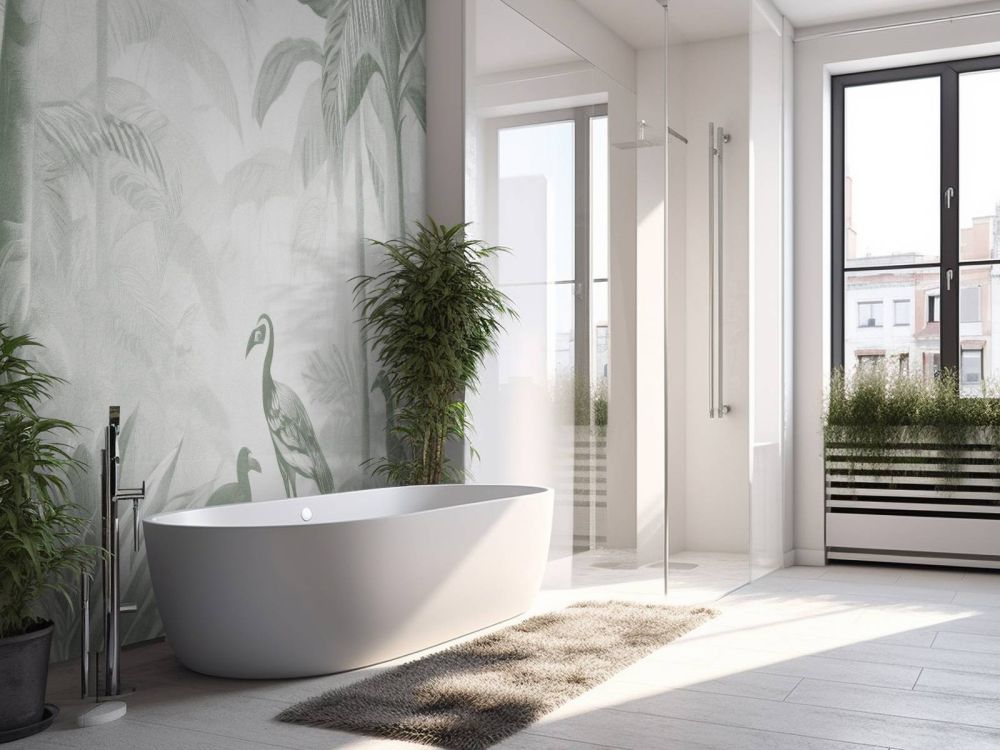 Verborgen Jungle met Ibis, groen