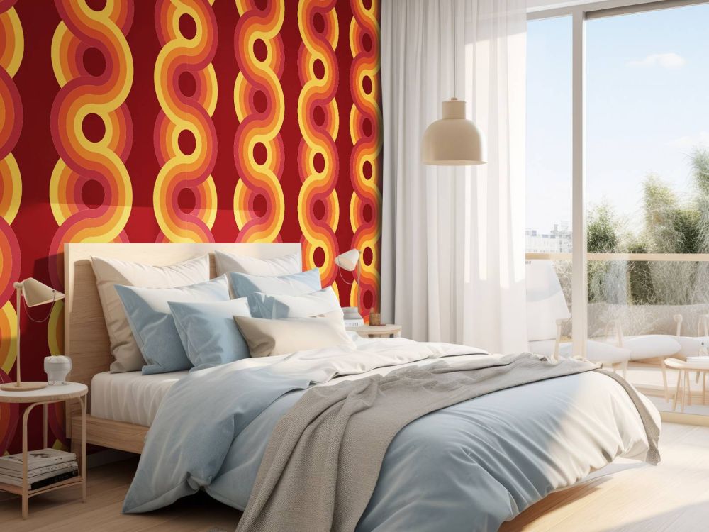 Figuren in retro stijl