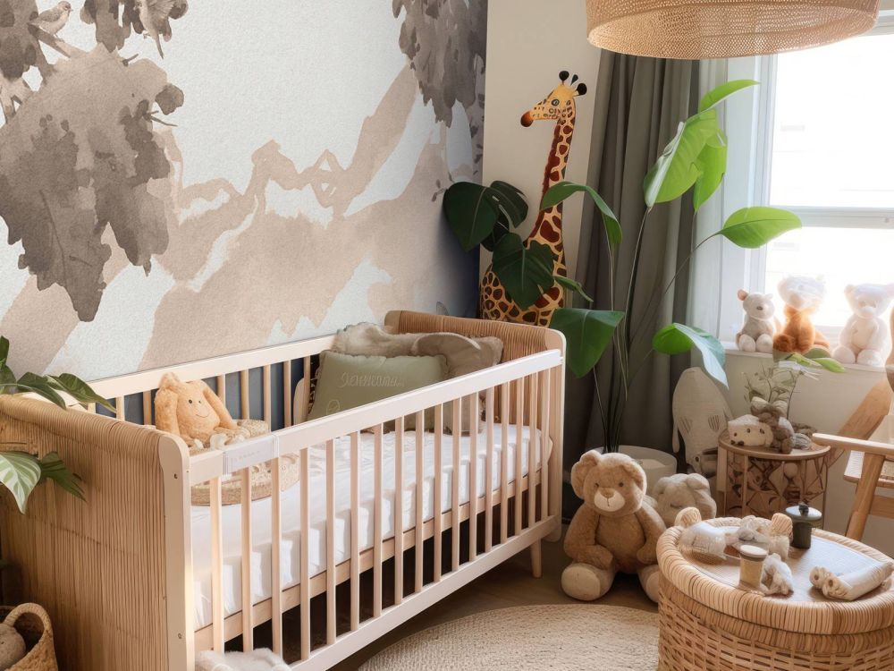 Hertjes in taupe kleur