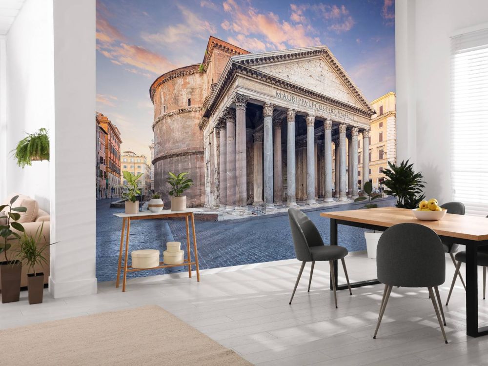 Uitzicht op het Pantheon