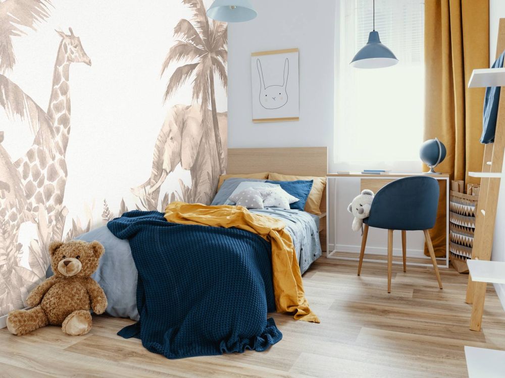 Jungle dieren taupe