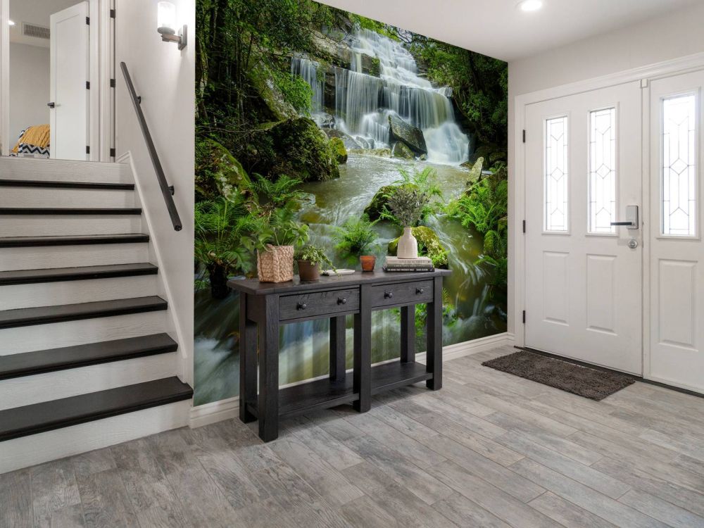 Vloeiende waterval