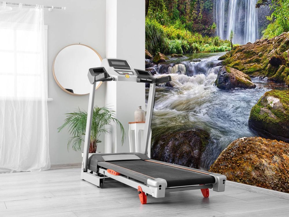 Waterval met stenen