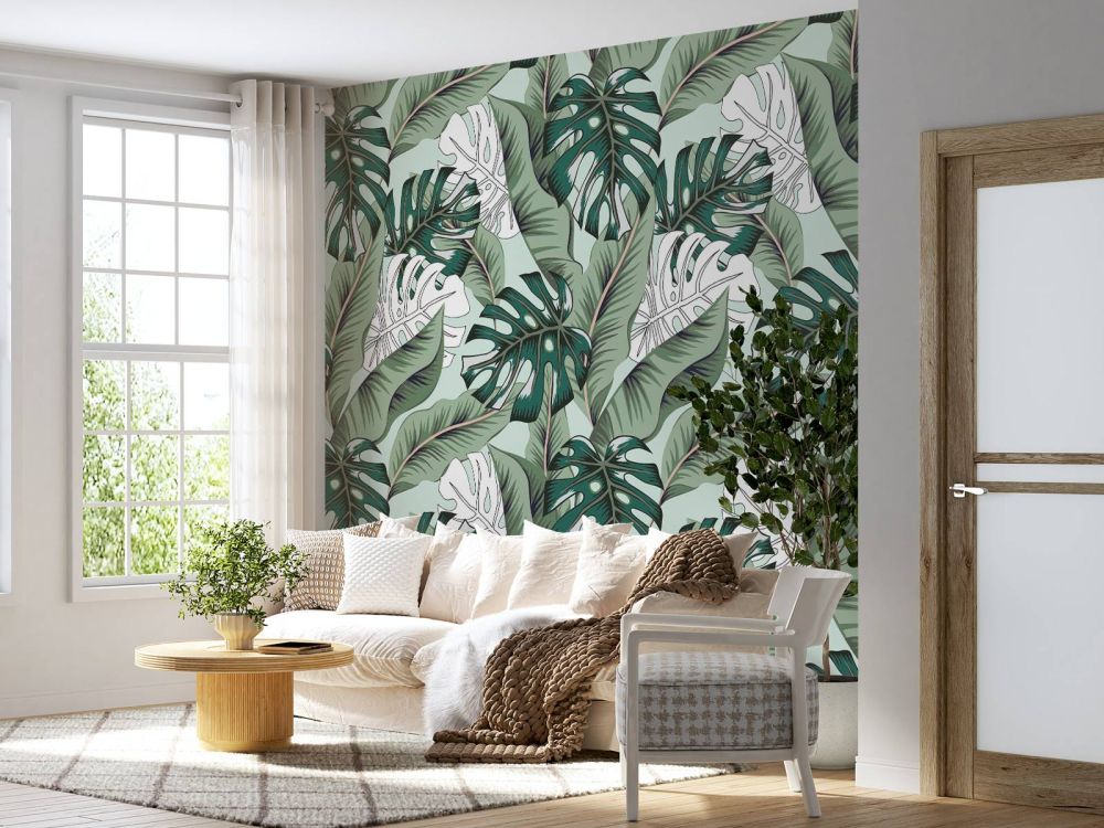 Exotische jungle planten