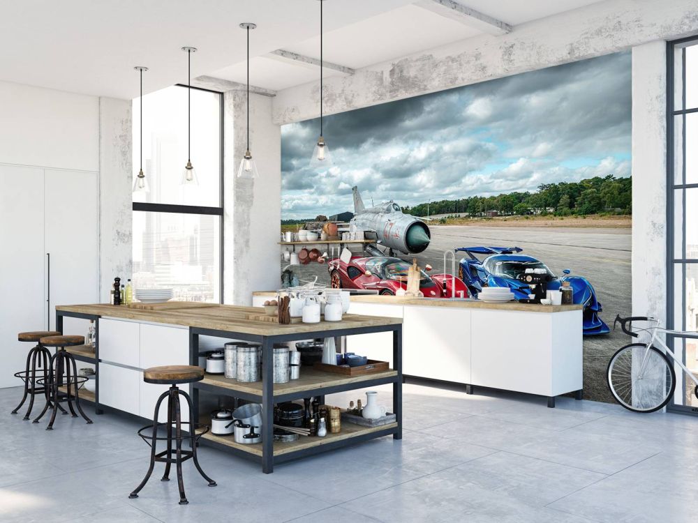 Hypercars en gevechtsvliegtuig
