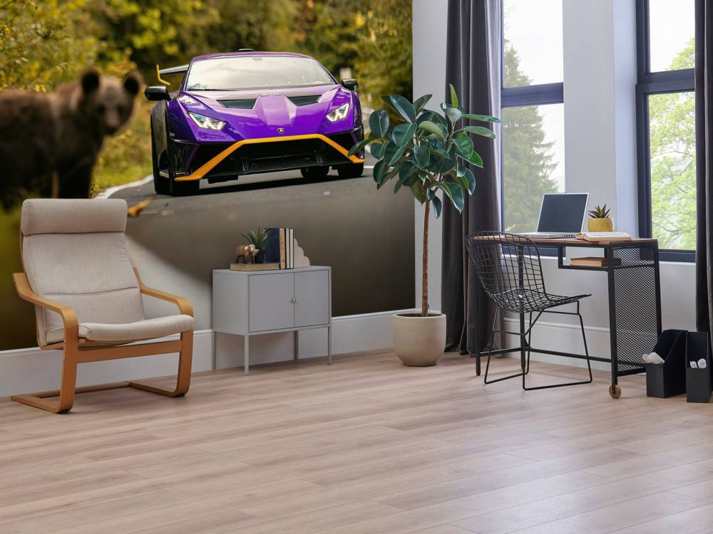Lamborghini vs. wildernis