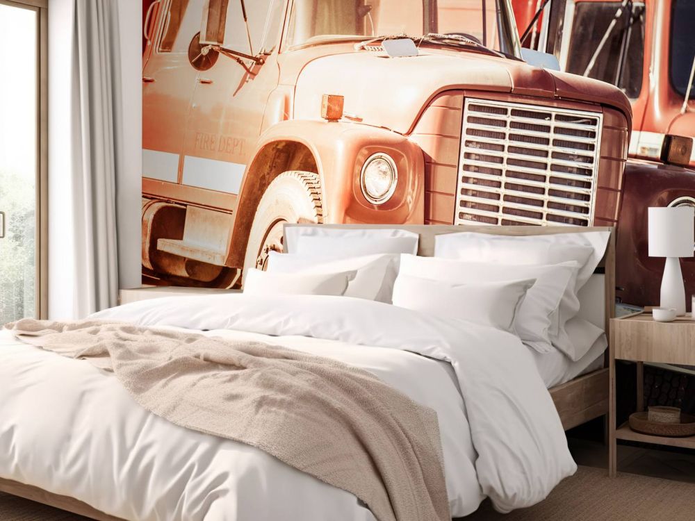 Vintage Brandweerauto