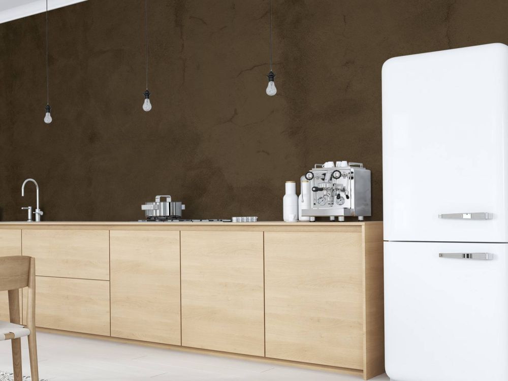 Bister bruin beton