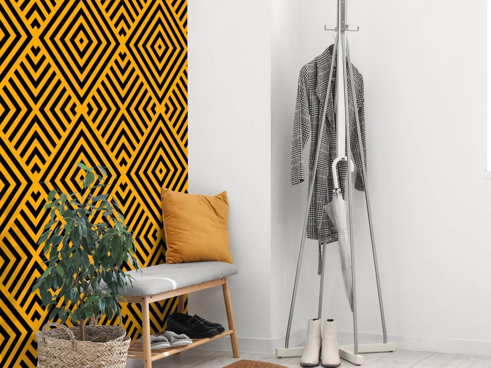 Zwart-gouden Art Deco