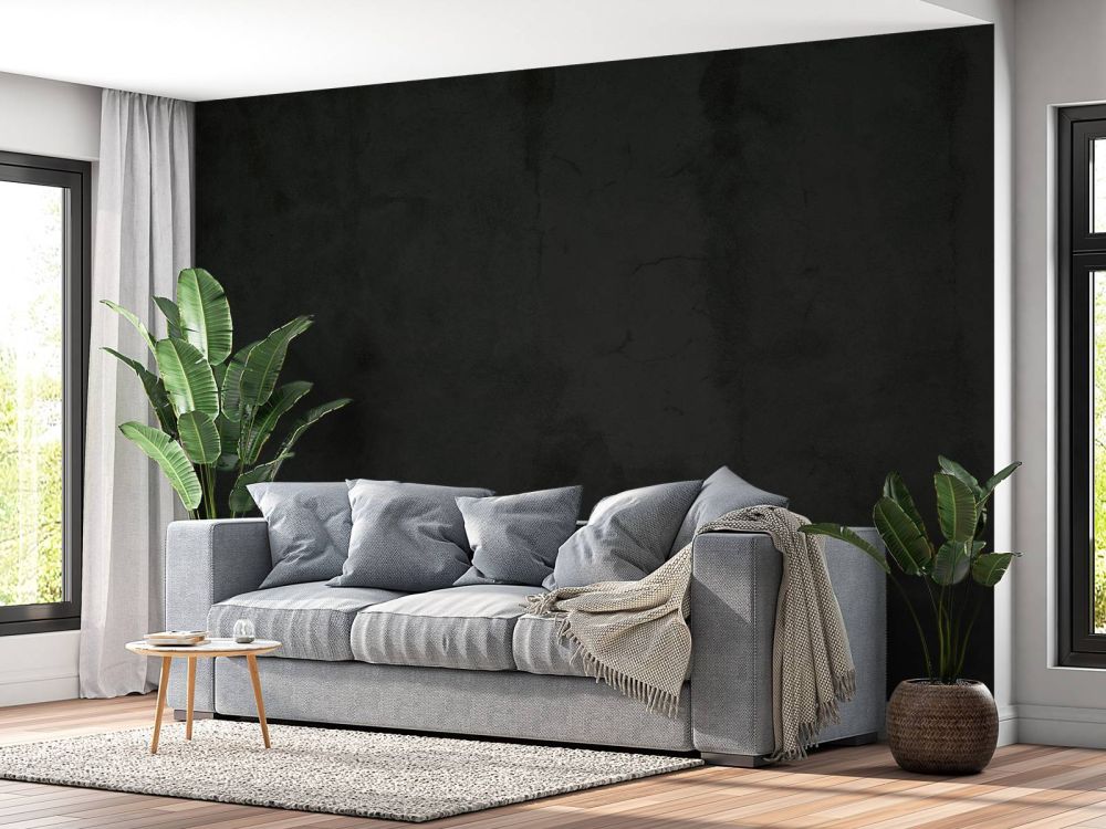 Zwart beton