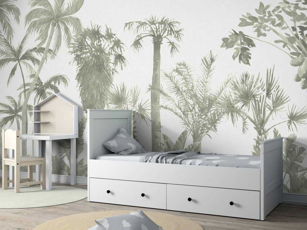 Jungle thema in groen